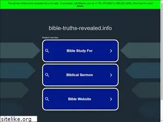 bible-truths-revealed.info