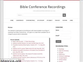 bibleconferencerecordings.com