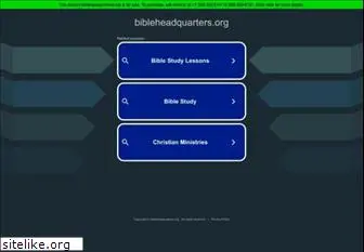 bibleheadquarters.org