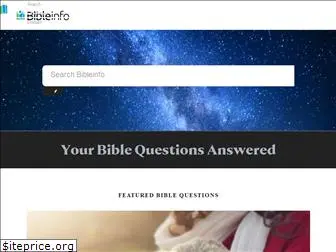 bibleinfo.com