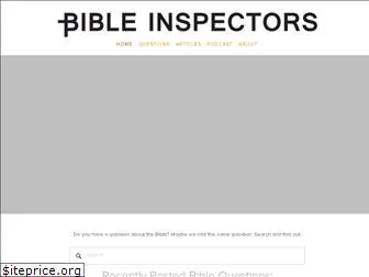 bibleinspectors.com