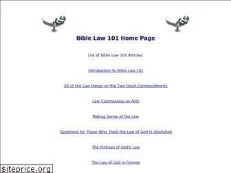 biblelaw101.com