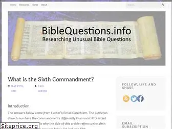 biblequestions.info