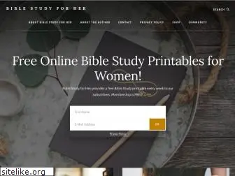 biblestudyforher.com