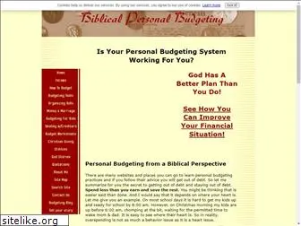 biblical-personal-budgeting.com