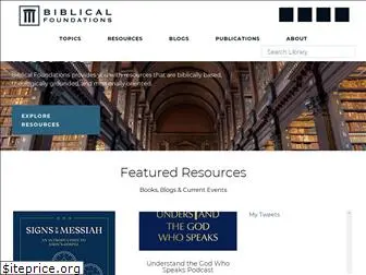 biblicalfoundations.org