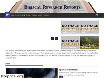 biblicalresearchreports.com