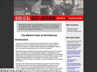 biblicalselfdefense.com