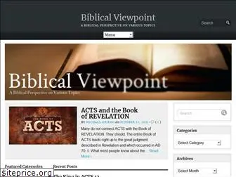 biblicalviewpoint.com