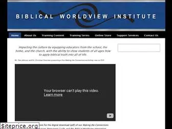 biblicalworldviewinstitute.org