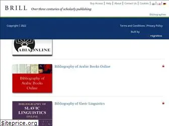 bibliographies.brillonline.com