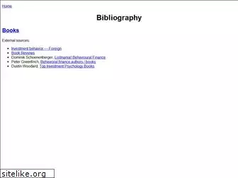 bibliography.behaviouralfinance.net