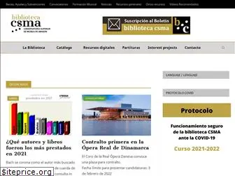 bibliotecacsma.es