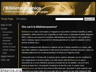 bibliotecanonica.net
