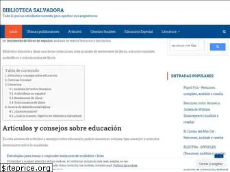 bibliotecasalvadora.com