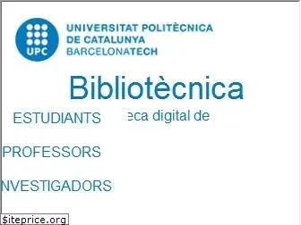 bibliotecnica.upc.edu
