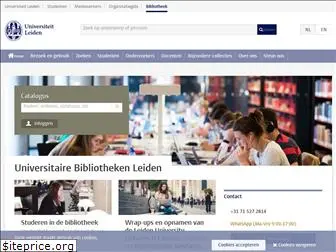 bibliotheek.universiteitleiden.nl