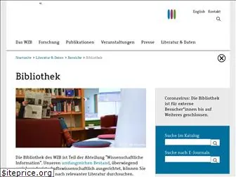 bibliothek.wzb.eu