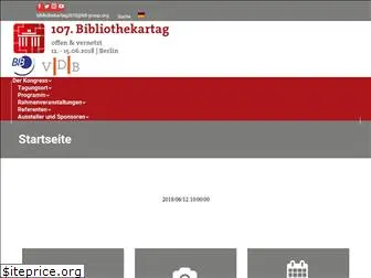 bibliothekartag2018.de