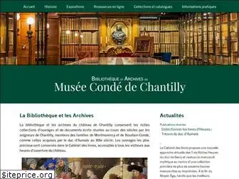 bibliotheque-conde.fr