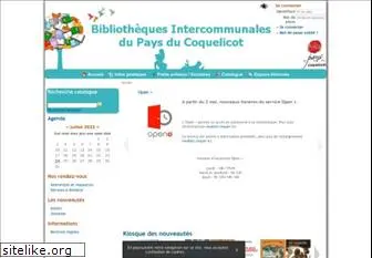 bibliothequepaysducoquelicot.net