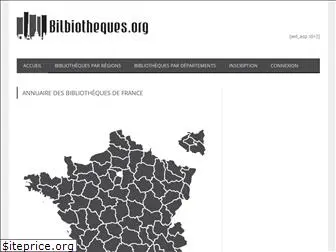 bibliotheques.org