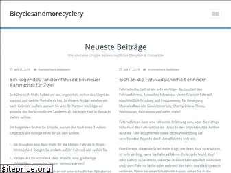 bicyclesandmorecyclery.net