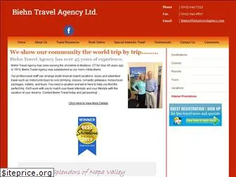 biehntravelagency.com