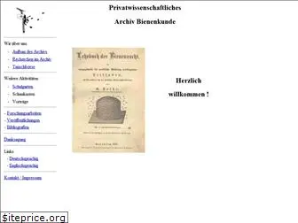 bienenarchiv.de