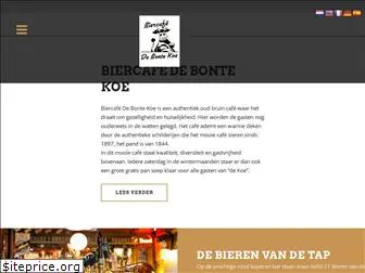 biercafedebontekoe.nl