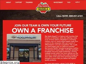 bigapplebagelsfranchising.com