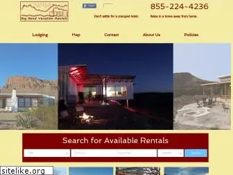 bigbendvacations.com