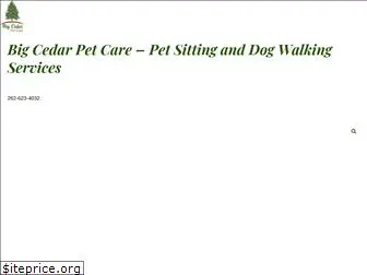 bigcedarpetcare.com