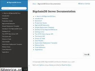 bigchaindb-server.readthedocs.io