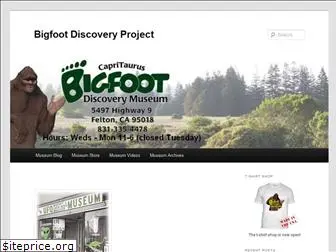 bigfootdiscoveryproject.com