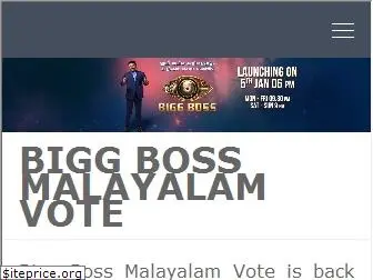 biggbossmalayalamvotes.com