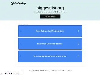 biggestlist.org