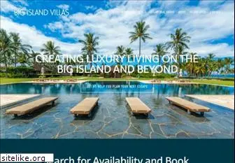 bigislandvillas.com