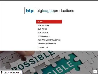 bigleagueproductions.com