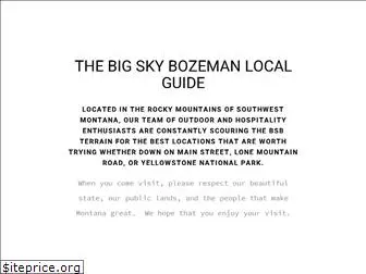 bigskybozeman.com