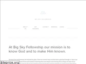 bigskyfellowship.org