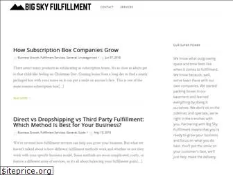 bigskyfulfillment.com