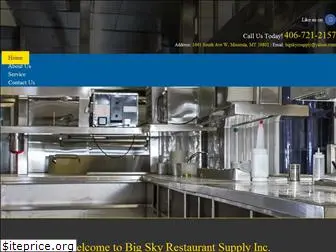 bigskyrestaurantsupply.com