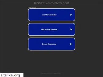 bigspring-events.com