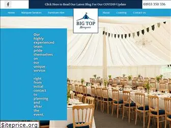 bigtopmarquees.co.uk