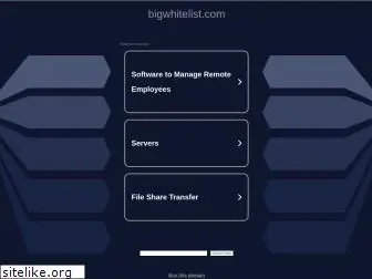 bigwhitelist.com