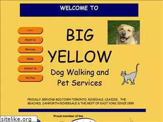 bigyellowdogwalking.com