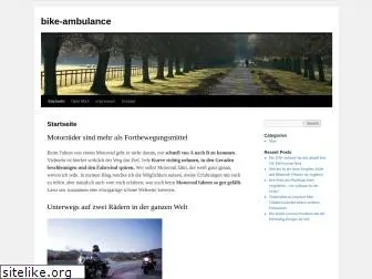 bike-ambulance.de