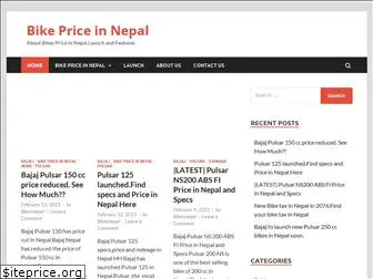 bikespriceinnepal.com