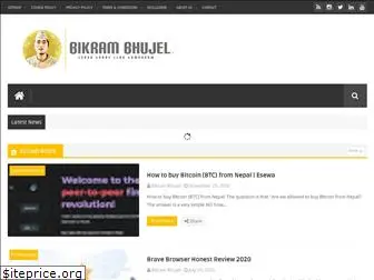 bikrambhujel.com.np